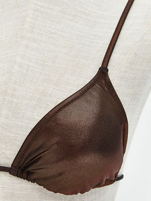 D?z ??kabilir Pedli Kad?n Bikini ?st