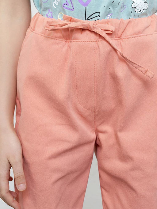 Текстильные брюки для девочек - Mark formelle фото 4