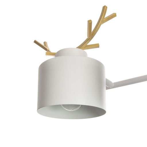 Бра «Сохата», 3хЕ27, 40 Вт, 60×15×22 см, белый с золотом