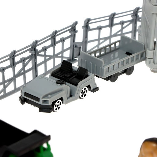 Игровой набор «Ферма», парковка для машин, амбар, вольеры, транспорт, животные