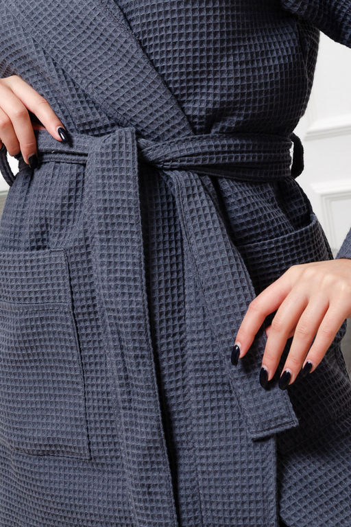 ХАЛАТ С КАПЮШОНОМ ХВК-МОК-АСФ-987 - Ашматекс фото 4