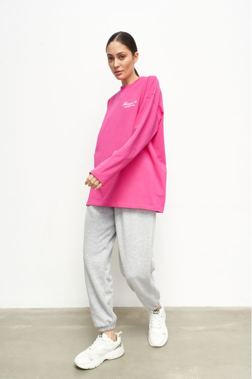 Лонгслив Summer24 Hot pink - Erist store фото 6