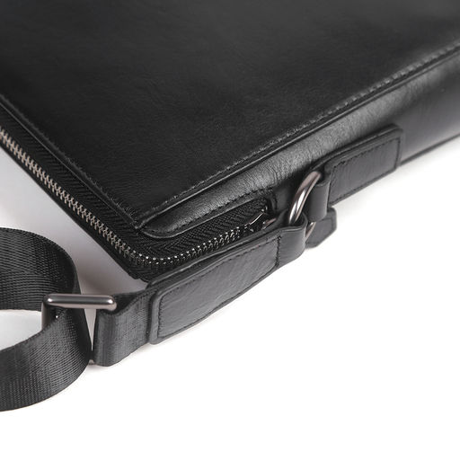 Мужская сумка, кожа, MIRONPAN 8002 Черный