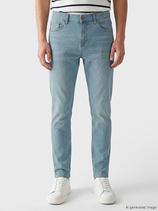 750 Slim Fit Erkek Jean Pantolon