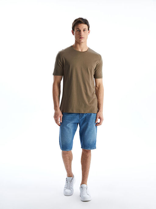 Bisiklet Yaka Modal Erkek Ti??rt