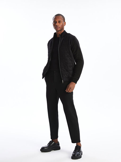 Standart Kal?p Dik Yaka Erkek Triko H?rka