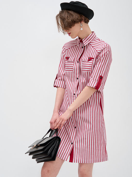 Платье с яркими вставками OD-273-2