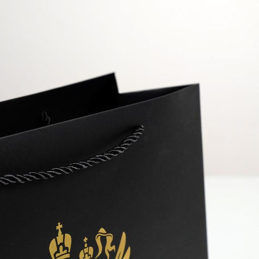 Цена за 2 шт. Пакет подарочный, упаковка, «Герб России», 32 х 26 х 12 см