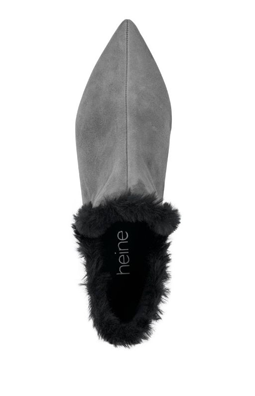 Полусапожки, серо-черные - Heine фото 3