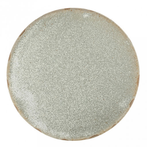 Набор для ванной "Шале" 4 предмета: дозатор для мыла 380мл, д7см, h17см; мыльница д10,4см, h3см; стакан 310мл, д6,8см, h11см - 2шт, фурнитура пластик, керамика шамот, бежево-оливковый, в коробке (Китай)