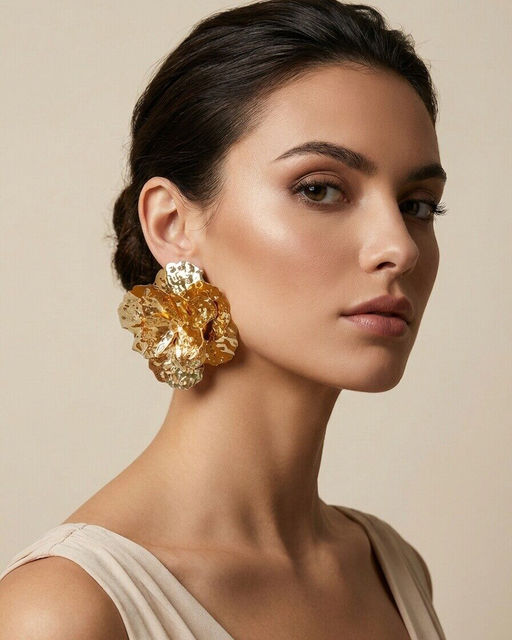 Комплект: колье-обруч и серьги