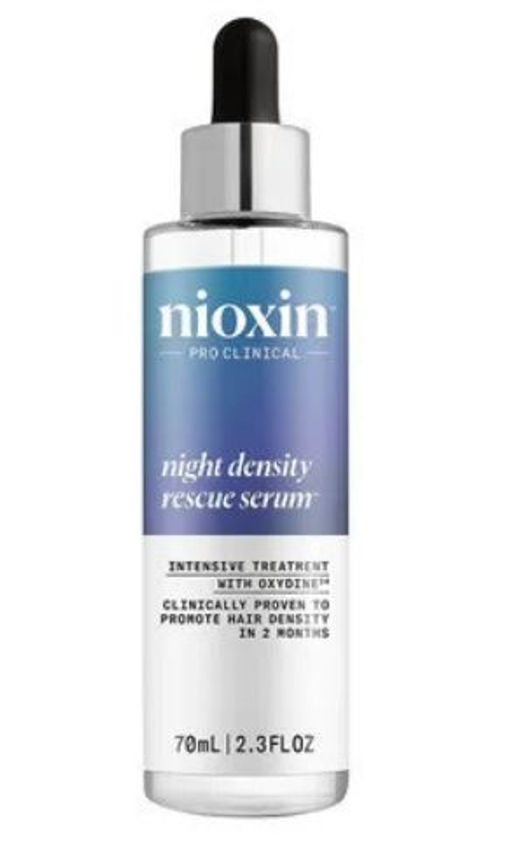 Сыворотка ночная Nioxin для увеличения густоты волос, 70 мл