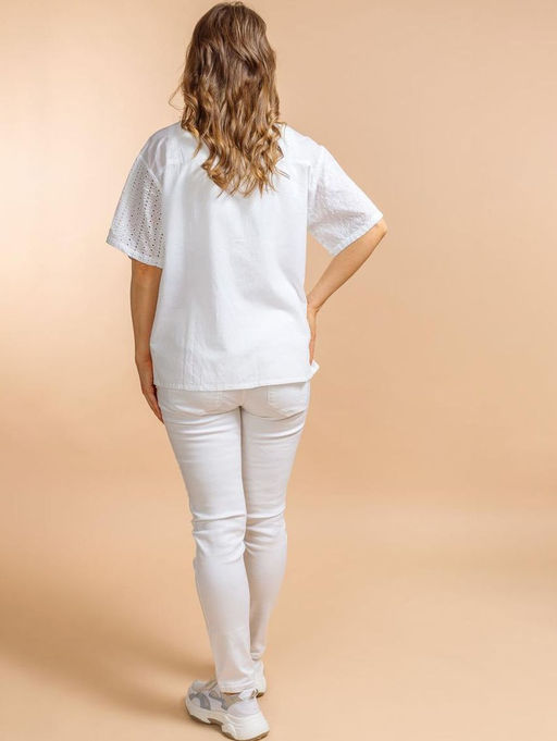 Блузка (хлопок) №25-248 (Лето 2025) - Ганг фото 6