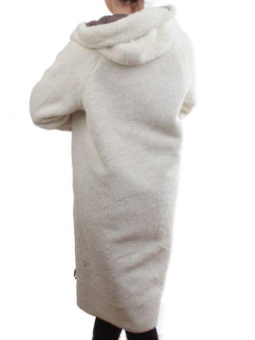 2660 DK. BEIGE Пальто двухстороннее женское еврозима (100 гр. холлофайбер) - Fashion фото 12