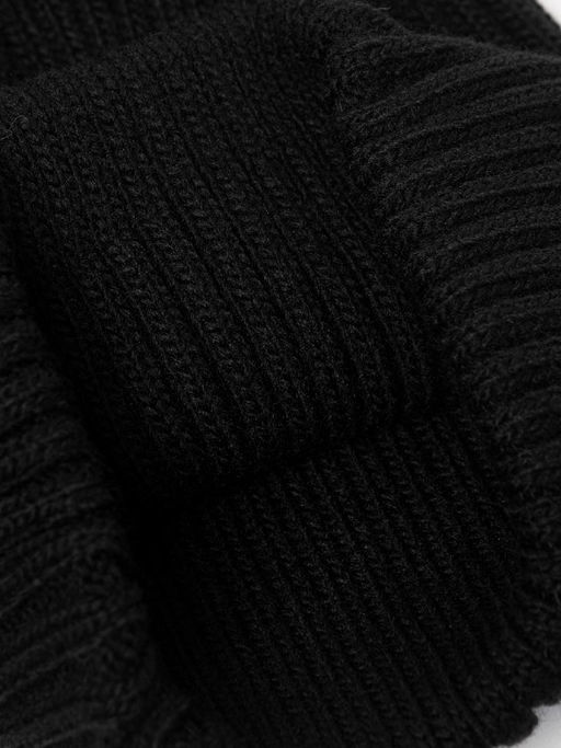 Шапка жен. шерсть+акр LB-BR55027 black - Labbra фото 4