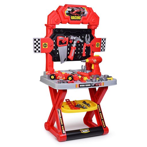 Набор инструментов "Механик" ( цвет красный) в коробке