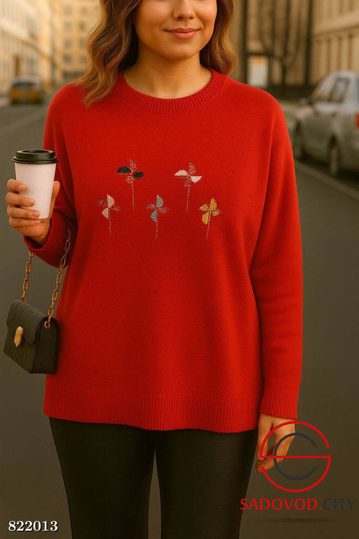 Кофта женская с рисунком