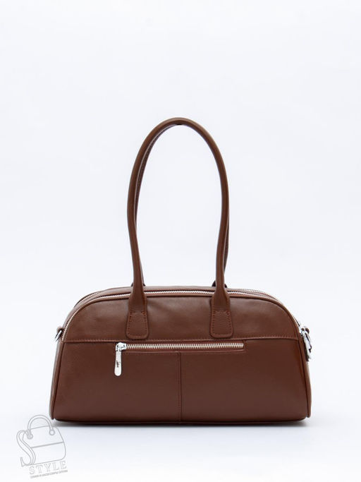 Сумка женская кожаная 9198SP d.brown Velina Fabbaino-Safenta в Новосибирске