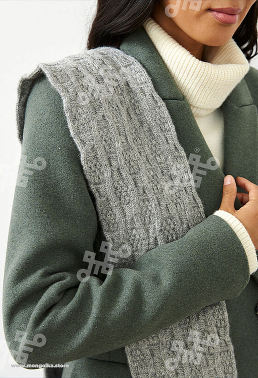 Шарф из 100% монгольской шерсти (арт. 05120) - Тод оймс ххк фото 6