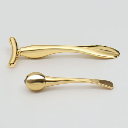 Набор массажёров для лица и зоны декольте, 2 шт, цвет золотистый - Queen fair фото 8