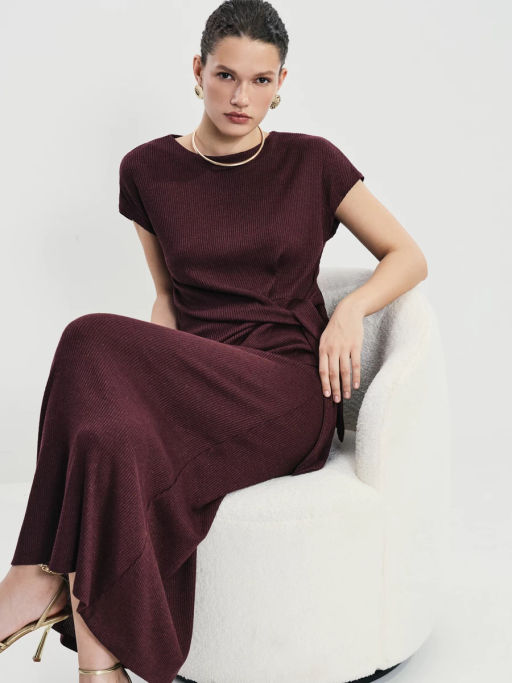 Юбка-трапеция с люрексом / Zarina