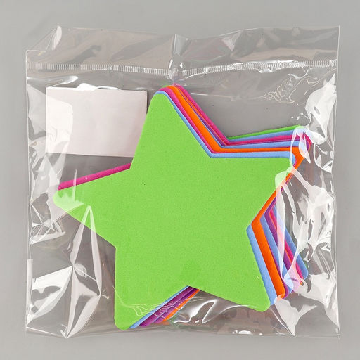 Набор фигурок из EVA «Звёздочка», 12 шт., цвет МИКС