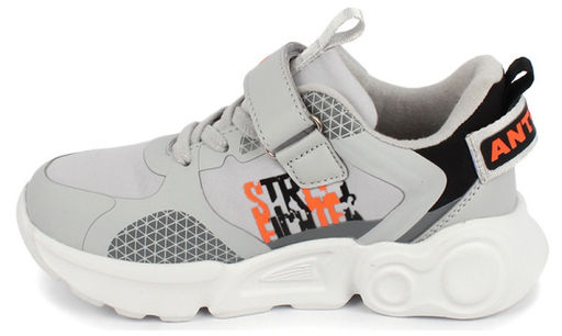 AL 6226 Полуботинки типа кроссовые детские, серый - Antilopa фото 2