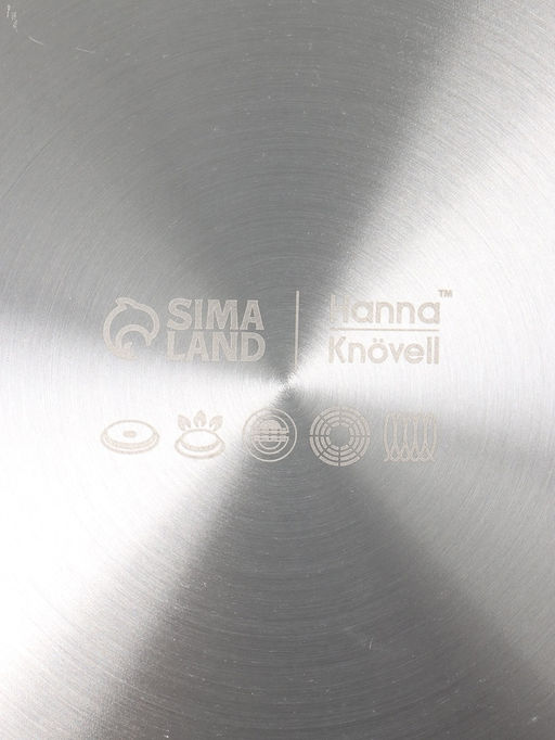 Сковорода 3Ply Hanna Knövell. d=24 см, h=5 см, толщина 2.2 мм, индукция, нержавеющая сталь