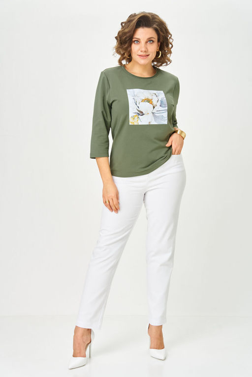 Джемпер Rumoda 2282 зеленый  фото 9