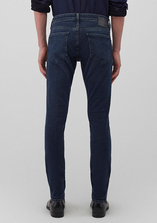 James 90lar TOKK Murekkep Mavi Jean Pantolon  фото 5