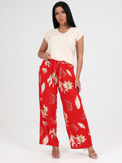 681 брюки маломер (Красный) - А-дина фото 2