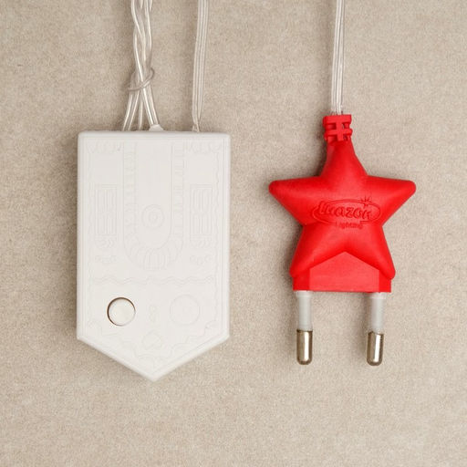 Гирлянда Сеть 1.6?1.6 м, IP20, прозрачная нить, 144 LED, 8 режимов, 220 В, свечение синее - Luazon lighting фото 6