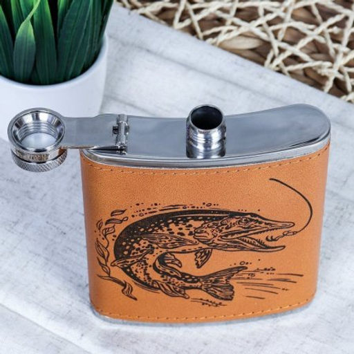 Фляжка 200 мл с шахматами + 2 стопки 25 мл, открывашка, воронка / FL-181 /уп 20/ - Галеонтрейд фото 9