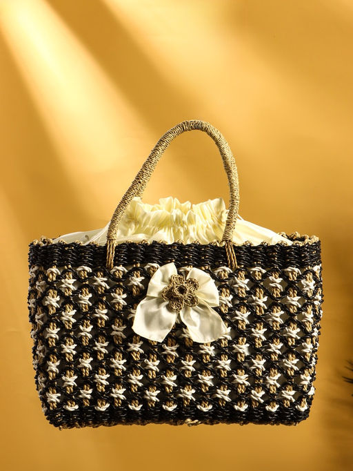 Сумка плетёная «София», из сиграсса, 38×12×42 см