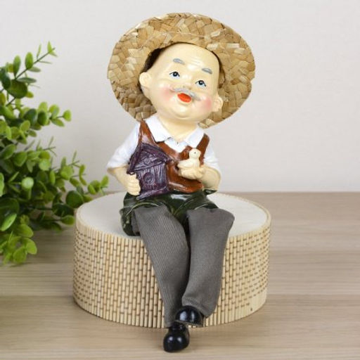 Фигурка Бабушка/Дедушка висячие ножки 2 штуки набор 13 см / 8641/уп 48/ - Галеонтрейд фото 4