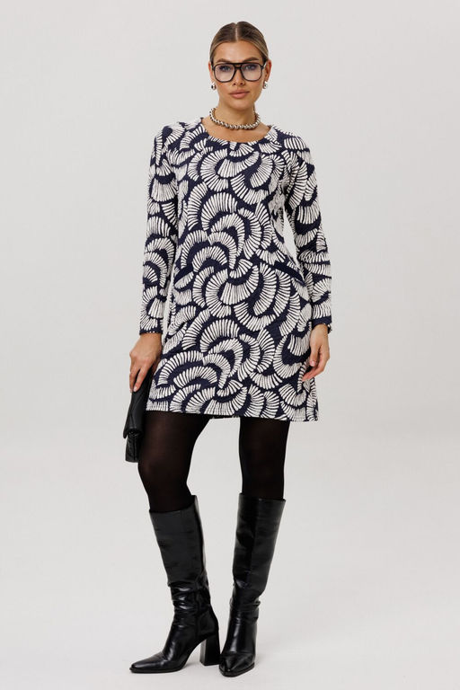 Платье ANELLI 1750 круассан  фото 4