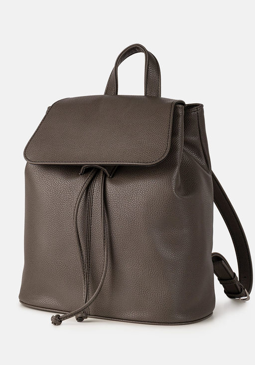 Рюкзак Модель №1581 | кожзам | гладкий | серый | Р921-9 | 33005 - L-craft фото 2