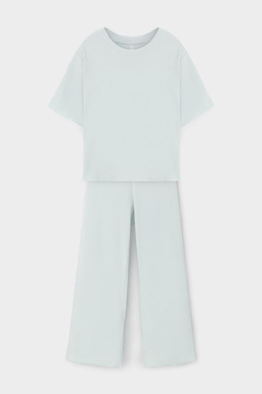 Е 20150/туманный голубой пижама жен