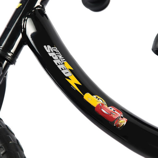 Беговел 12, детский облегченный, 2+, Тачки, цвет чёрный - Disney фото 2