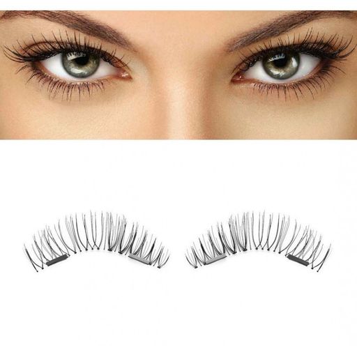 Nail Art Магнитные накладные ресницы на двух магнитах 08 фото 2