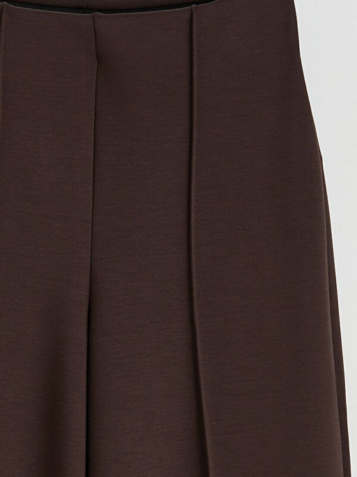 Y?ksek Bel Geni? Pa?a Kad?n Pantolon