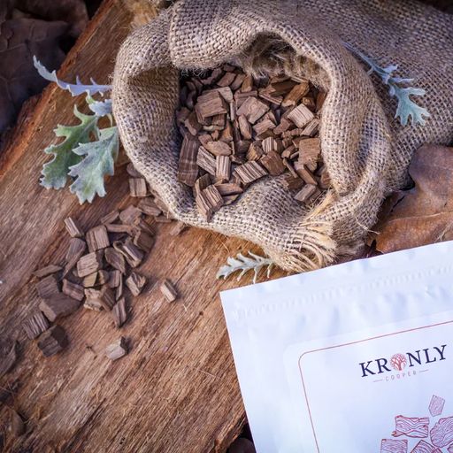 KRONLY Дубовая щепа обжарка средняя 100гр.