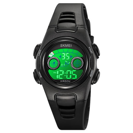 Детские наручные часы электронные Skmei 2309black