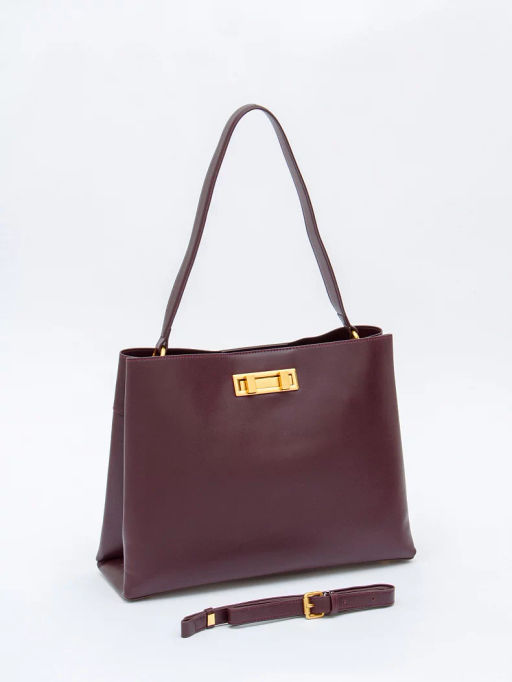 Сумка 1087M wine red Polina&Eiterou