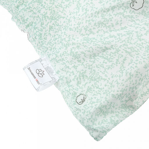 Подушка для сна 70х70см "Хлопок" 2-х камерная: основной чехол полиэстер 100%, не съемный, внутренний чехол нетканное полотно (п/э100%), наполнитель: синтепон высшего сорта, 1,1кг, упаковка п/э пресс, "Домашняя мода" (Россия)