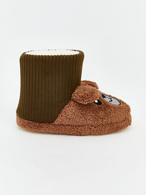 Hayvan Fig?rl? Pel?? Erkek Bebek Panduf