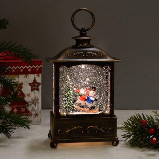 Светильник настольный новогодний 14х8х27 см / NG206-27 /уп 12/ музыкальный - Галеонтрейд фото 6