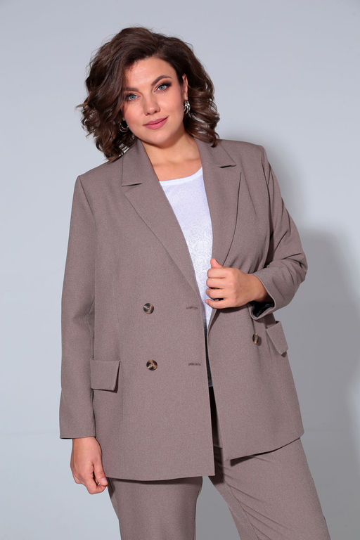 Костюм Liona Style 858 мокко  фото 2
