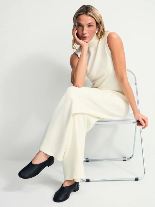 Прямые вязаные брюки / Zarina