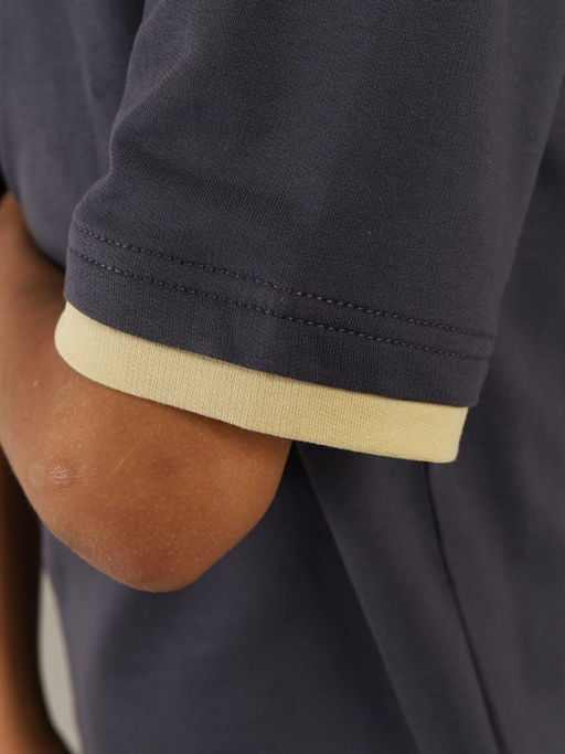 CRB wear / CSJB 90306-48K Комплект для мальчика (футболка, шорты),темно-серый/Ex.Cherubino  фото 5